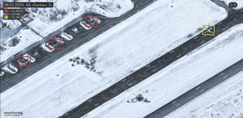Ту-95МС, Ту-160, Ил-76. Появились новые спутниковые снимки аэродрома Энгельс-2 у Саратова